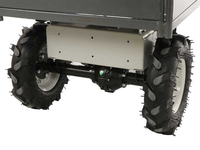 BlackStone BS-CAR 500 E-F Electric Battery-powered Wheelbarrow - 48V/25Ah Battery