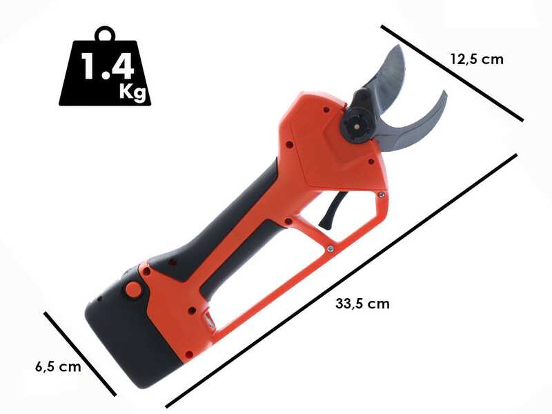 Titania E-40 TP Electric Pruning Shears - 2 batteries 21.6 V  2.6Ah