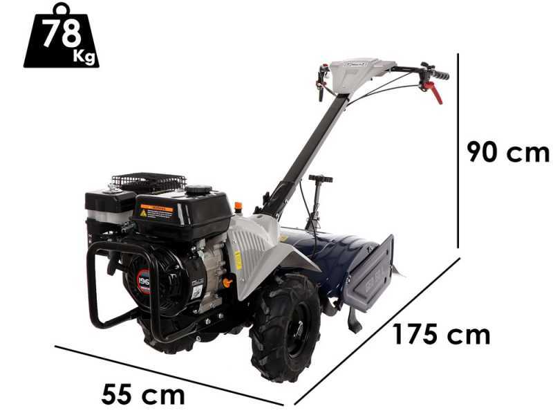 BullMach GEO 50 L - Petrol Two-wheel Tractor - Loncin C200F - 6.5HP