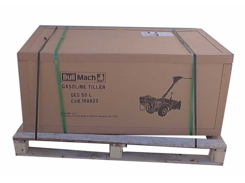 BullMach GEO 50 L - Petrol Two-wheel Tractor - Loncin C200F - 6.5HP