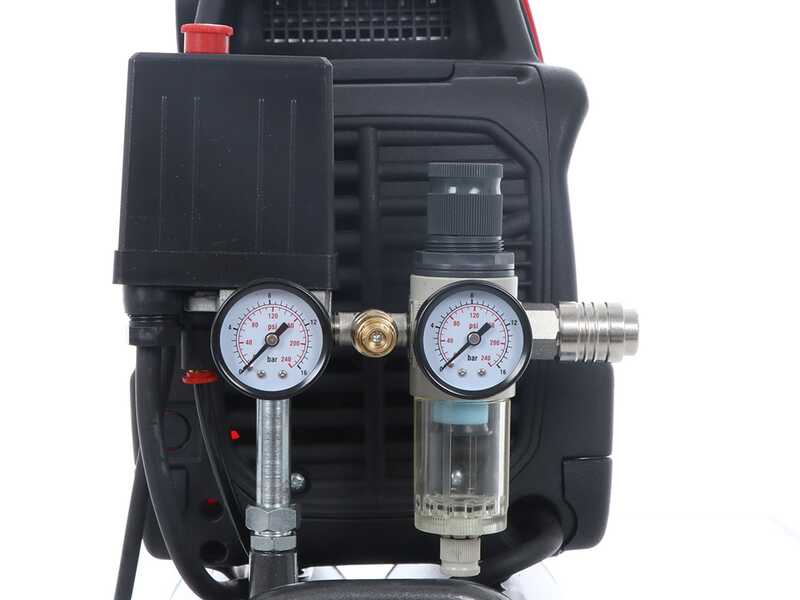 Fiac Leonardo - Portable coaxial electric air compressor - 1 HP Motor