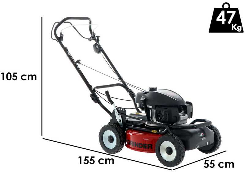 Honda self store propelled petrol lawnmower