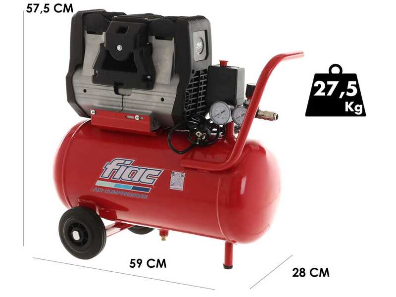 Compresseur air FIAC Super Silent 24 XS88 en Promotion