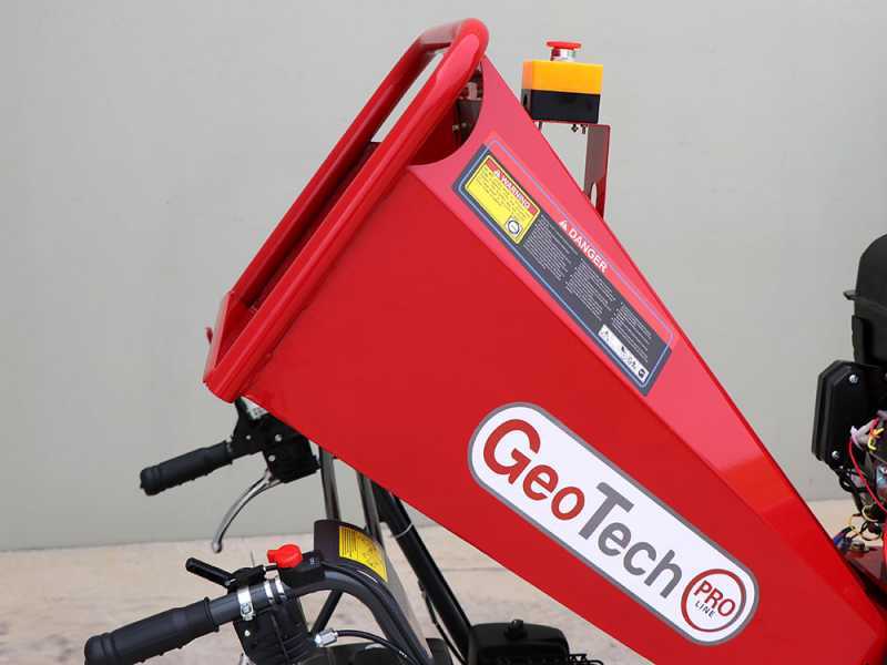 GeoTech-Pro BMS155 BS - Self-propelled track-mounted garden shredder on wheelbarrow - B&amp;S XR2100 engine