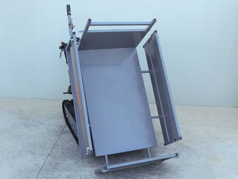 Wortex SFL 500 Tracked Power Barrow - Extendable Barrow with 500 Kg load capacity