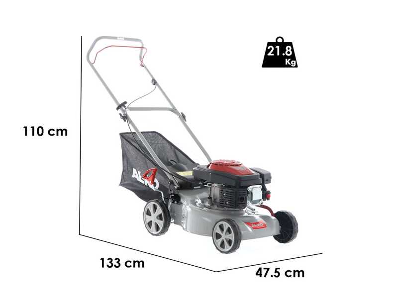 Al-Ko Easy 4.20 P-s Self-propelled Lawn Mower - 2 in 1 - 140 cc Petrol Engine