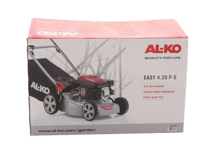 Al-Ko Easy 4.20 P-s Self-propelled Lawn Mower - 2 in 1 - 140 cc Petrol Engine