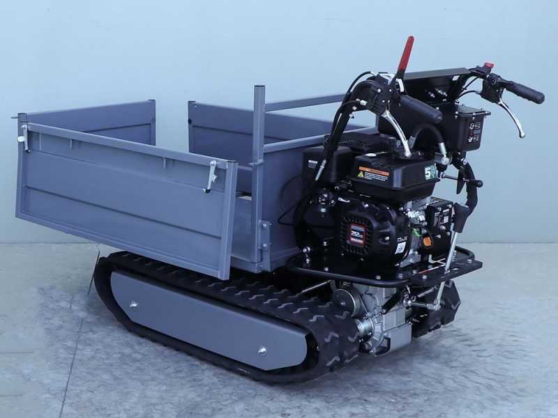 Wortex SFL 500-HS Tracked Power Barrow - Extendable Barrow with 500 Kg load capacity