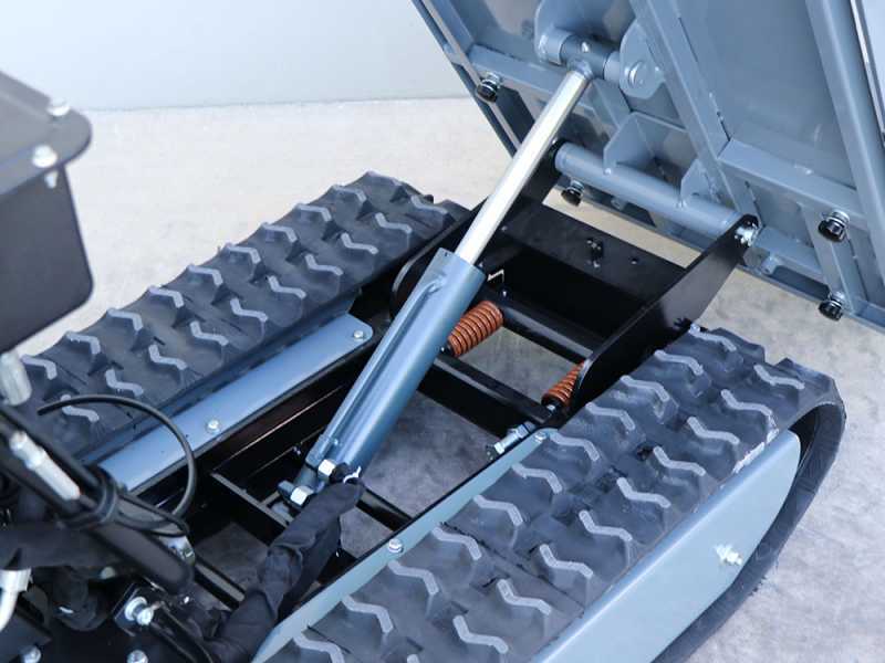 Wortex SFL 500-HS Tracked Power Barrow - Extendable Barrow with 500 Kg load capacity