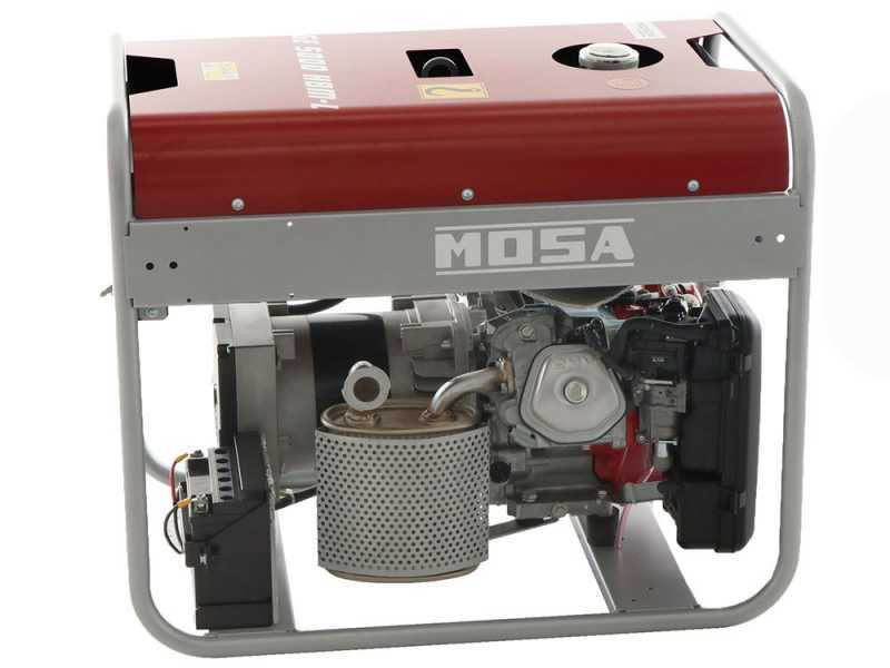 MOSA GE 5000 HBM-L AVR EAS - 4.4 kW Petrol Power Generator with AVR - DC 3.6 kW Single-phase + ATS