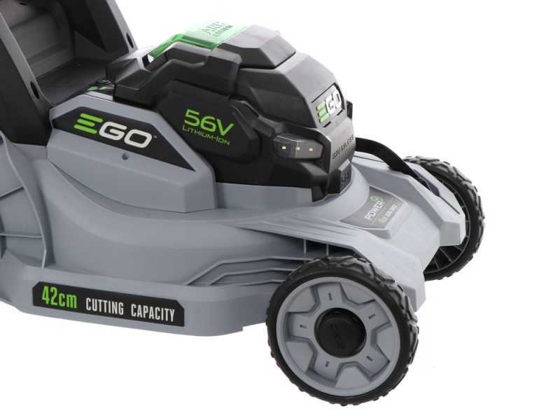 EGO Battery Lawnmower LM1701E - 56V 2.5Ah - Cutting &Oslash; 42 cm