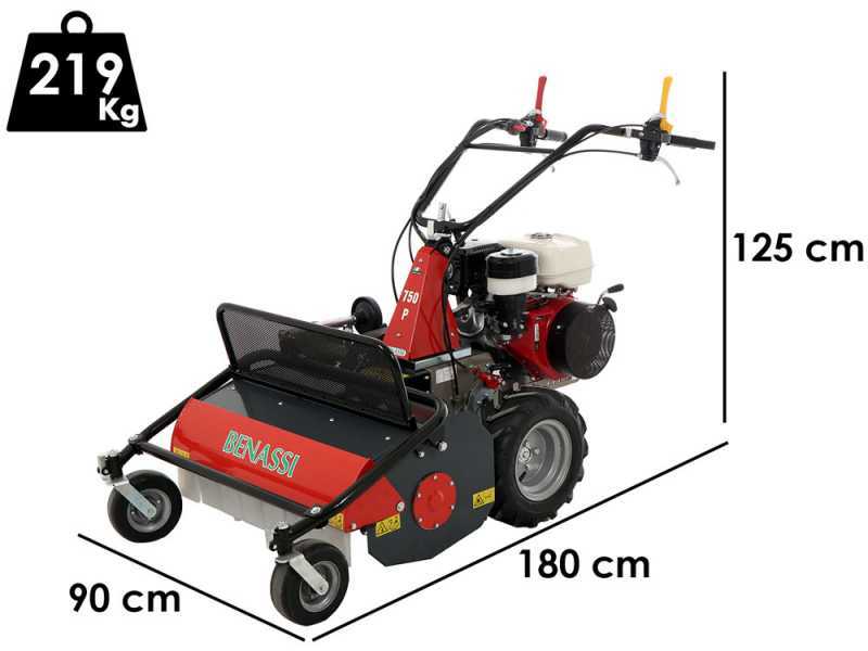 Benassi T750P Hammer Flail Mower - Rough Cut Mower - With HONDA GX390 engine