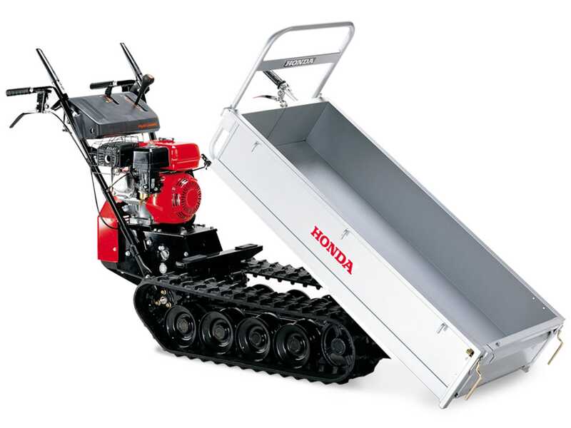 Honda HP 500 BX E1 Tracked Power Barrow - Extendable dumper truck - Load capacity 500 Kg - Hydrostatic transmission
