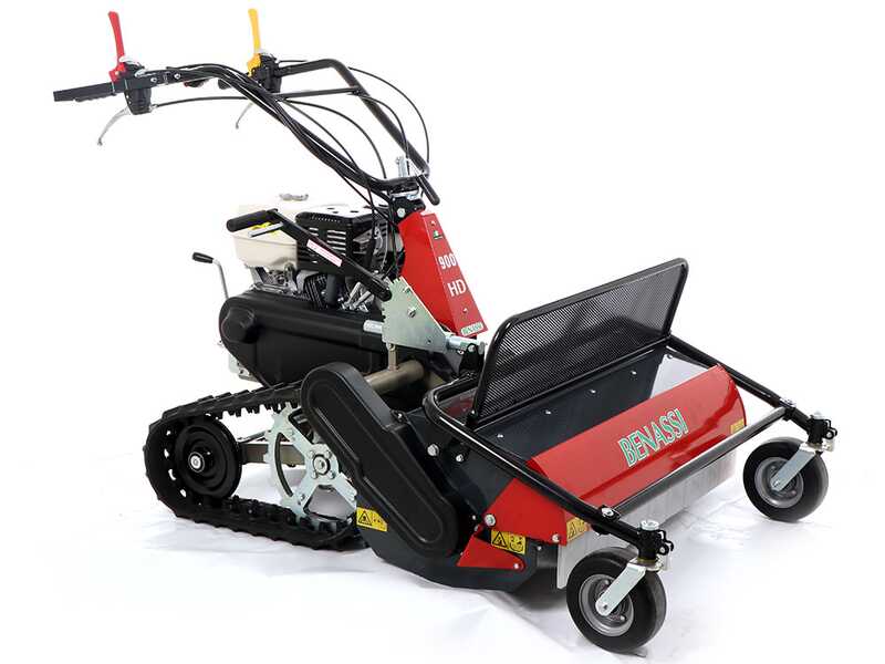 Benassi T900HD - Professional Tracked Hammer Rough Cut Mower - Honda GX390 