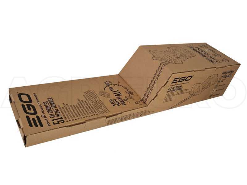 EGO HT 2000E Brushless Battery-powered Hedge Trimmer - 56 V 2.5Ah - 51 cm - BATTERY AND BATTERY CHARGER NOT INCLUDED