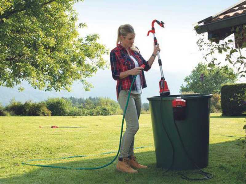 GE-PP 18RB Li Submersible Pump - Battery 18 V 2.5Ah and battery charger