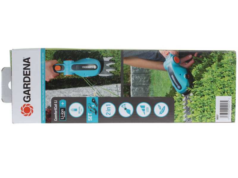 Gardena ComfortCut - Battery integrated grass-cutting shears - 3.6V 3Ah
