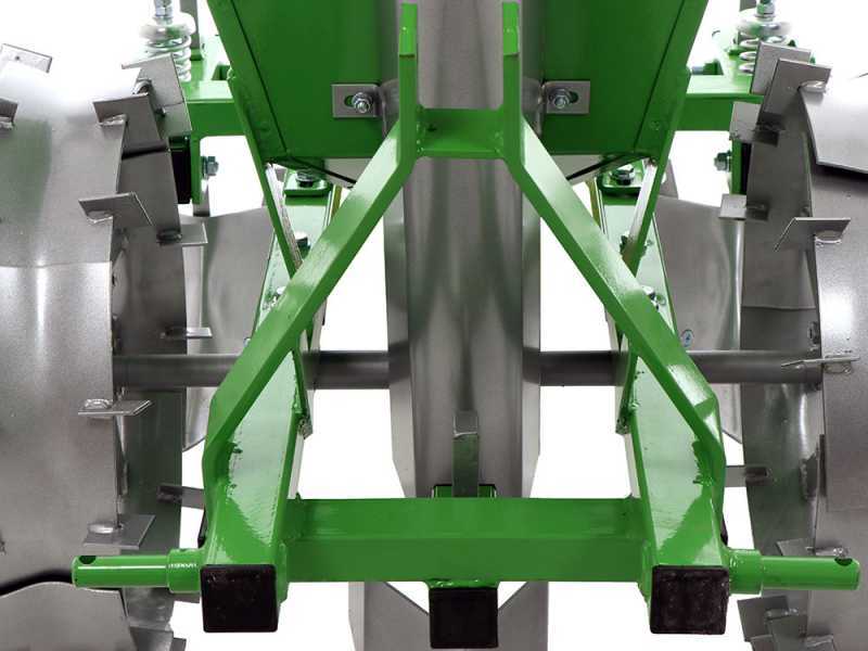 Bomet Gemini - One-row Potato Planter - Adjustable Metal Wheels