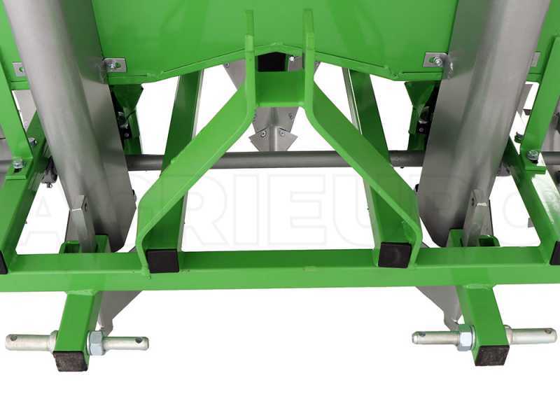 Bomet Gemini - Two-row Potato Planter - Adjustable Metal Wheels