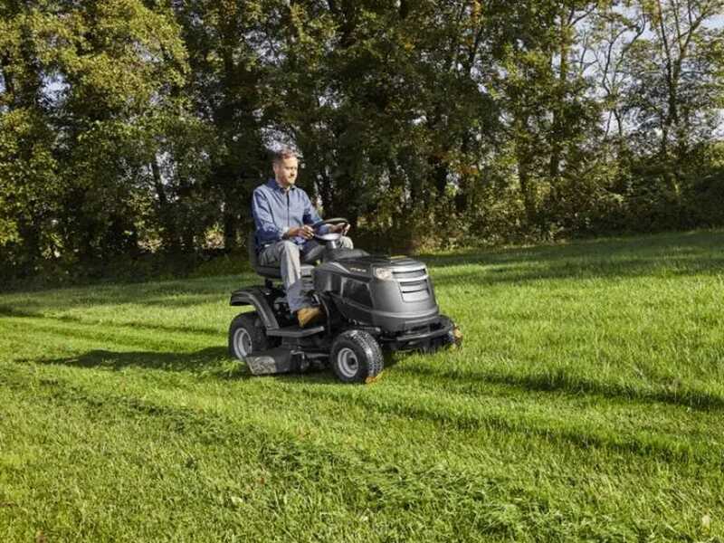 Alpina AT3 98 HA Riding-on Mower with Stiga ST 400 Engine