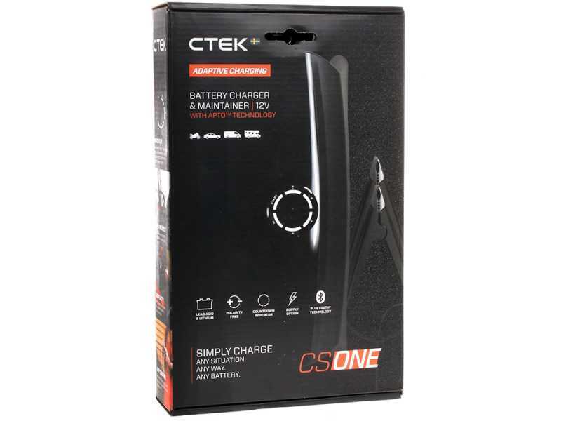 CTEK CS-ONE - Adaptive Battery Charger Maintainer - Adaptive Charge