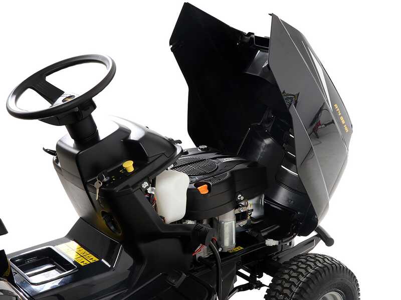 Alpina AT4 98 HA Riding-on Mower with Hydrostatic Transmission with 240 L Grass Collector