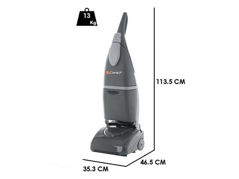 Comet CPS 29E - Electric 3-in-1 floor washer: wash, dry and vacuum