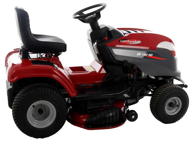 Castelgarden XD 150 HD - Riding-On Mower with Side Discharge and ST 400 Engine