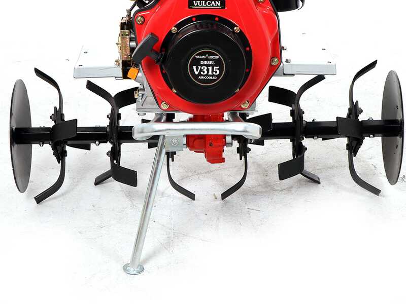 Diesse DS94 - 7 HP Diesel Garden Tiller - Vulcan 296cc Engine 