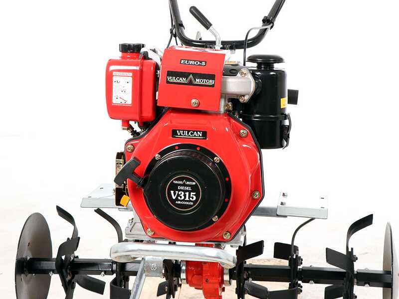 Diesse DS94 - 7 HP Diesel Garden Tiller - Vulcan 296cc Engine 