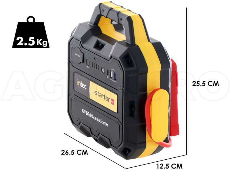 Intec I-STARTER 6.0 - Starter - Portable - 1200Ah Starting Current