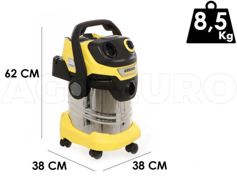 K&auml;rcher WD 5 S V-25/5/22 - Wet and Dry Vacuum Cleaner - Blowing Mode - 25 L Drum - 1100W