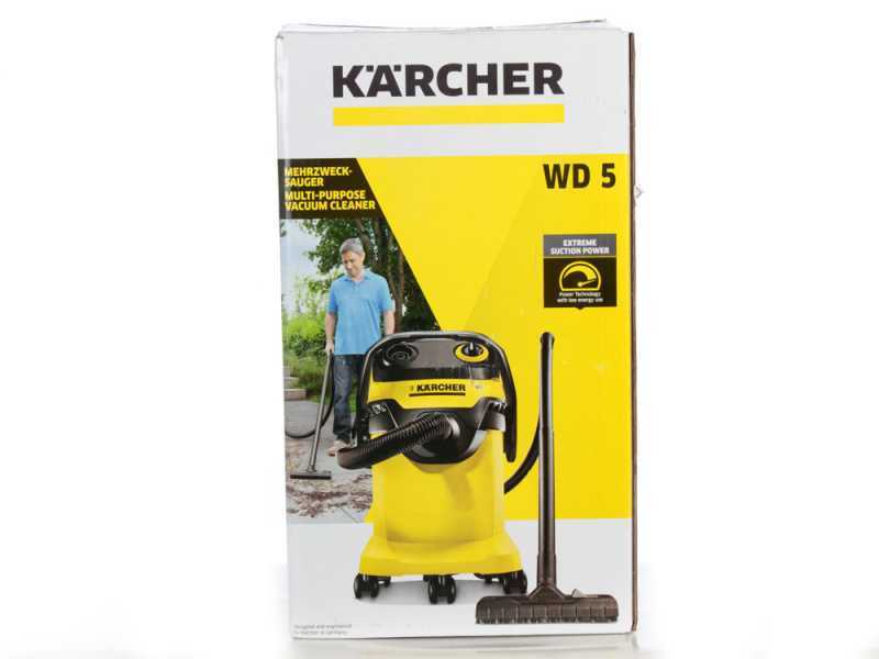 K&auml;rcher WD 5 V-25/6/22 - Wet and Dry Vacuum Cleaner - Blowing Mode - 25 L Drum - 1100W