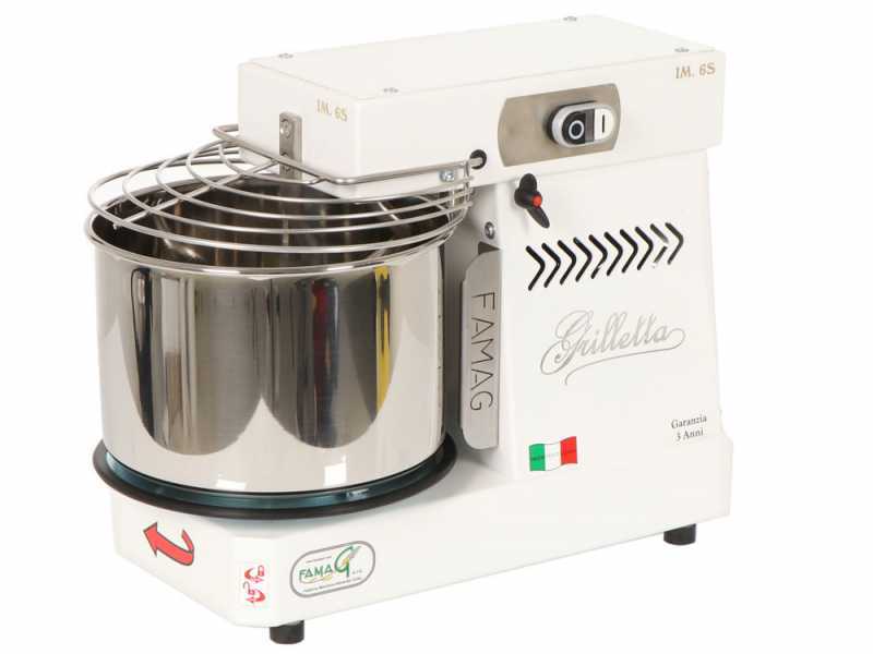 Famag Grilletta IM 6S/230 1 Speed - 6 kg spiral mixer with lifting head
