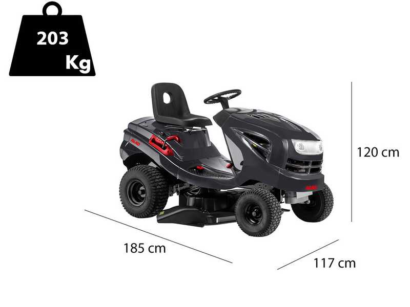 AL-KO T15 93.2 HDS-A Easy - Riding-on Mower with Side Discharge - 8.5 kW