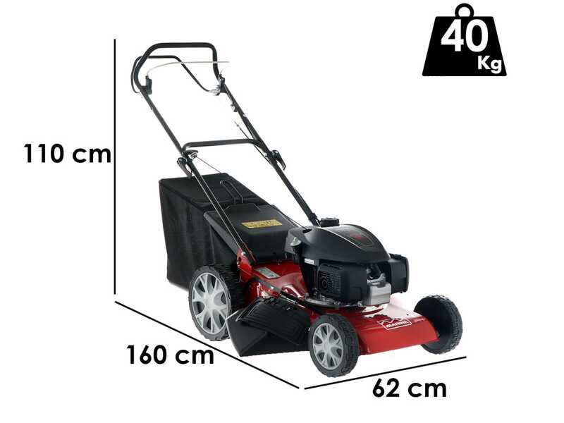 Marina Systems GALAXI GX 52 SH Lawn Mower - Honda GCVx 200 Engine - 52 cm Blade - 4 in 1