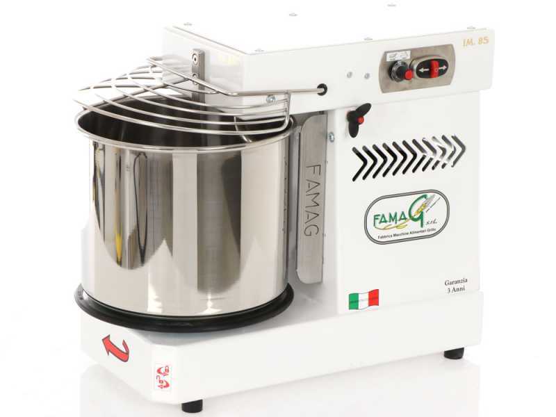 Famag Grilletta IM 8S/230 10 Speed HH - 8 kg high hydration spiral mixer with lifting head