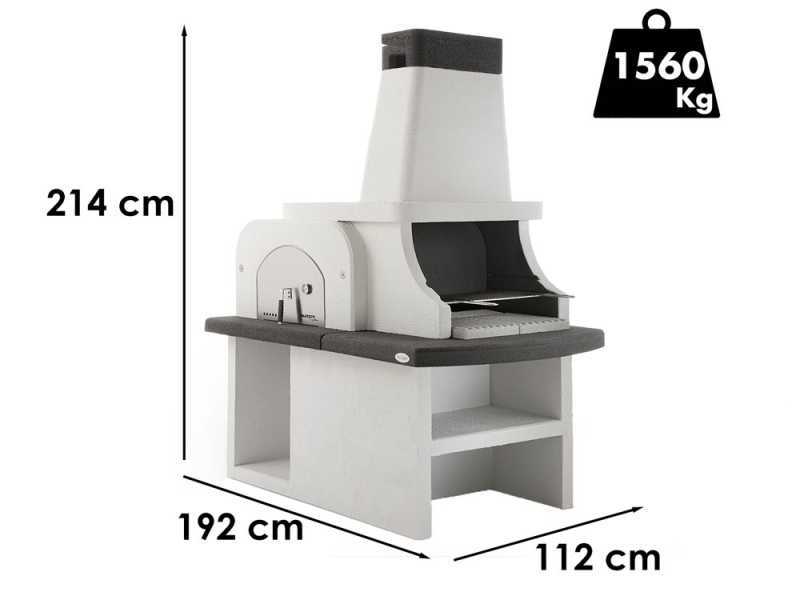 Palazzetti Bastia - Masonry Barbecue With Oven