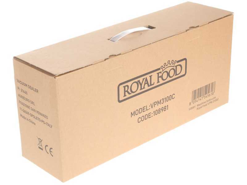 Royal Food VPM 3100 C - Vacuum Sealer - 30cm Sealing Bar