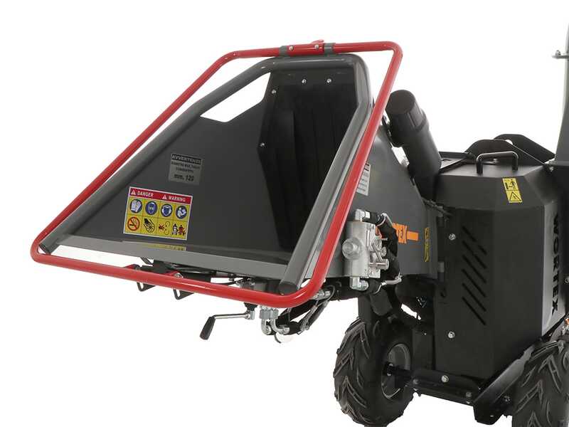 Wortex Grizzly - Towable petrol garden shredder - Loncin 420cc with electric start