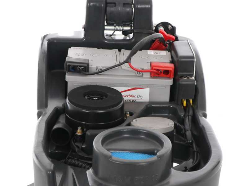 Comet PSW 11 B - Cordless floor washer - 3 in 1: Wash, dry and vacuum