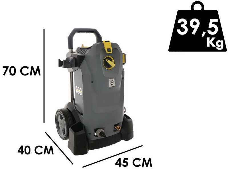 Karcher Pro HD 8/18-4 M Professional Cold Water Pressure Washer - 270 bar Max - 350 l/h  - Three-phase