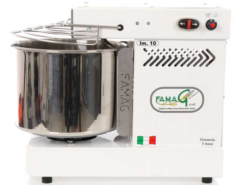 Famag Grilletta IM 10/230 10 Speed HH - 10 kg high hydration spiral mixer