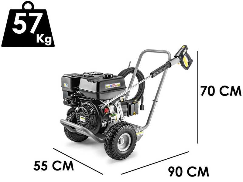 Karcher Pro HD 9/25 G Classic Petrol Pressure Washer - Loncin G390FA Engine - petrol