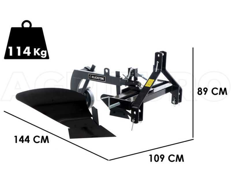 BlackStone B-BPS 35 - Tractor-Mounted Single Furrow Plough