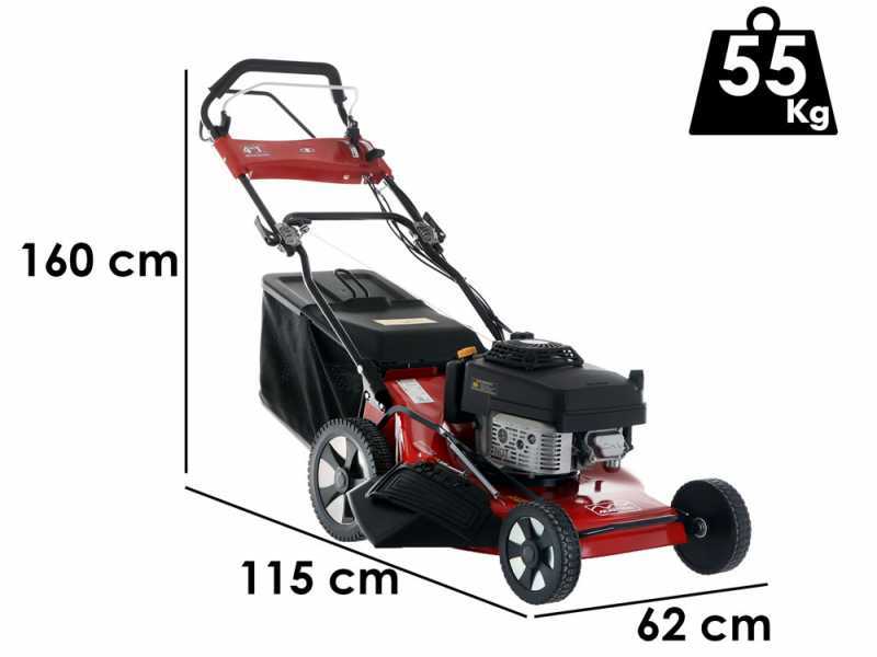 Marina Systems AGRI 57 SKW 3V ZHW Self-propelled Lawn Mower - 3 Gears - Kawasaki FJ180 Engine