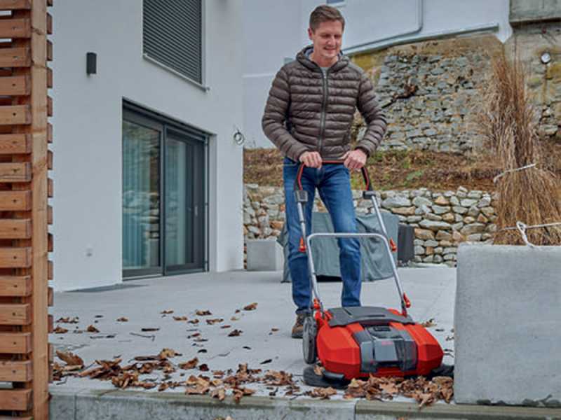 TE-SW 18/610 Li S Battery-powered Hand Push Sweeper with collection basket - WITHOUT BATTERY AND CHARGER