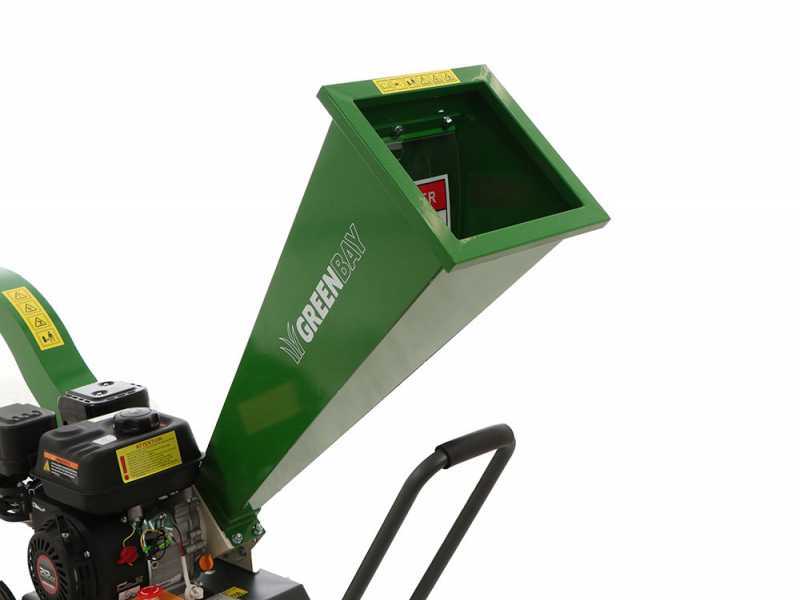 GreenBay GB-WRC 50 L - Petrol wood chipper - Petrol engine 7 HP