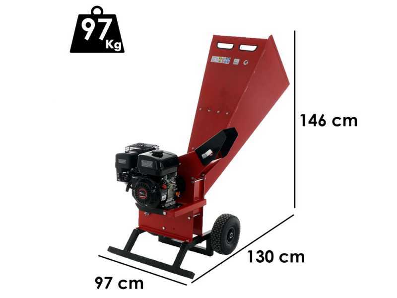 Blue Bird SHL 700 - Petrol garden shredder - Loncin 6.5 HP gasoline engine