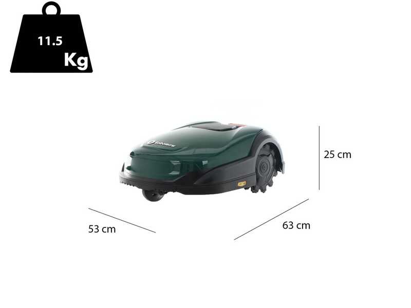 Robomow RK 4000 PRO Robot Lawn Mower with 18 V Lithium-ion Battery